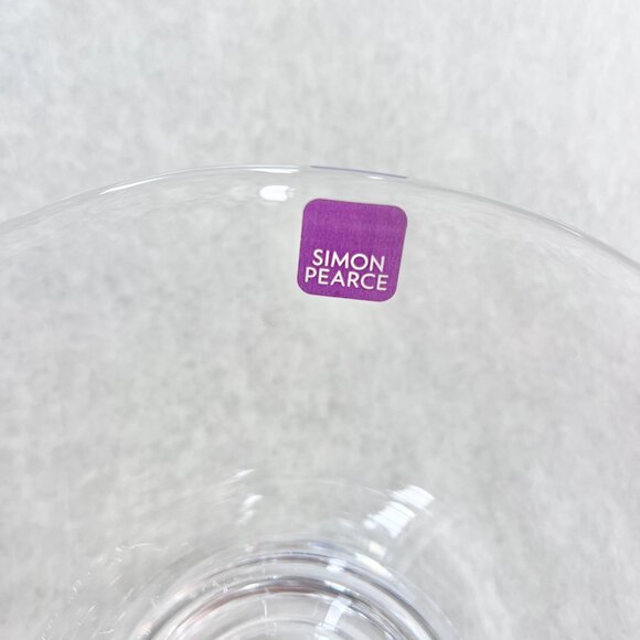 Vintage Simon Pearce Wave Bowls Set of 2 - Large and Small - Picture 3 of 16